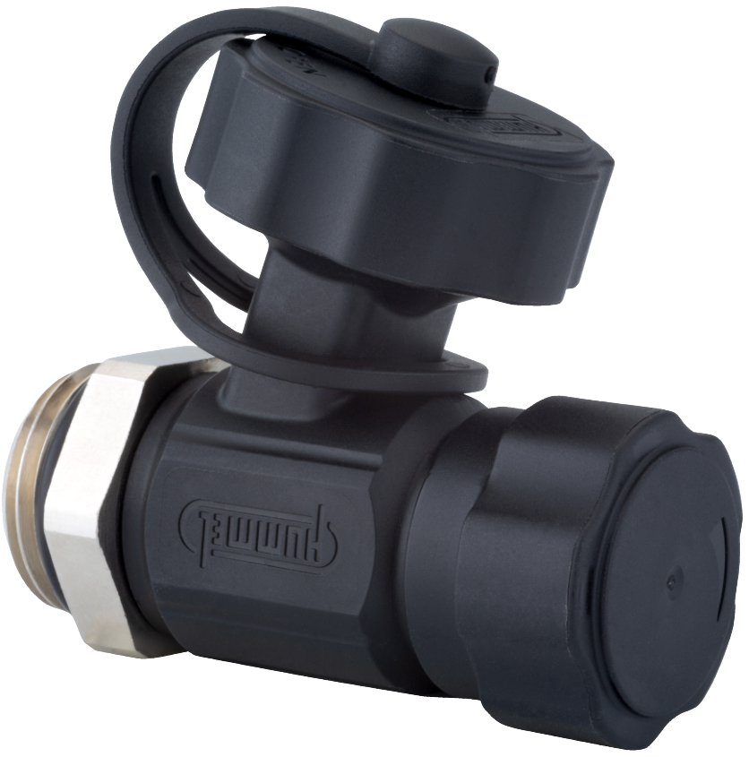 SFE valve with handwheel control black