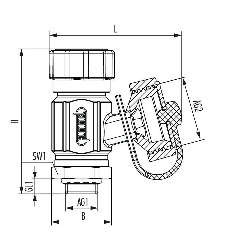 SFE valve with handwheel control