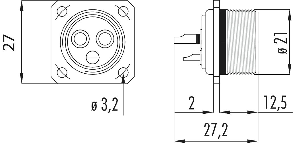 Thermocouple Connecteur d'appareil
