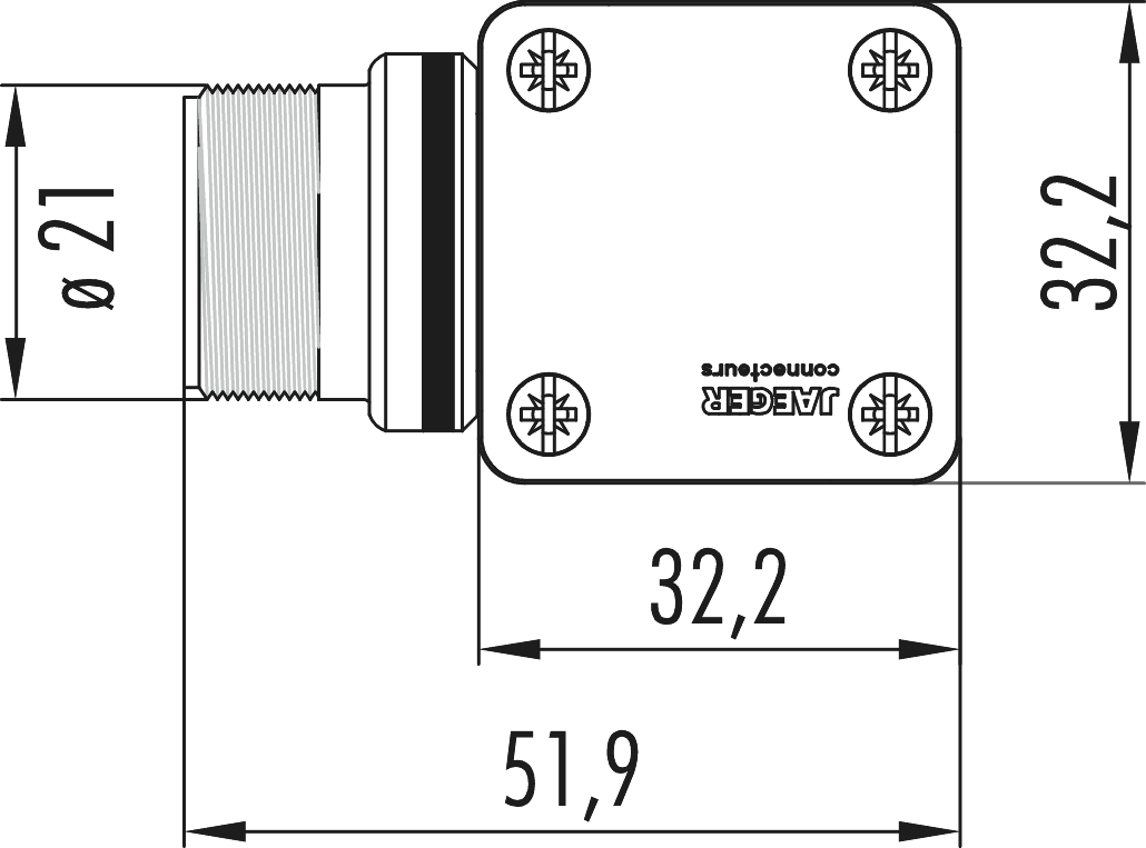 Thermocouple Connecteur de couplage
