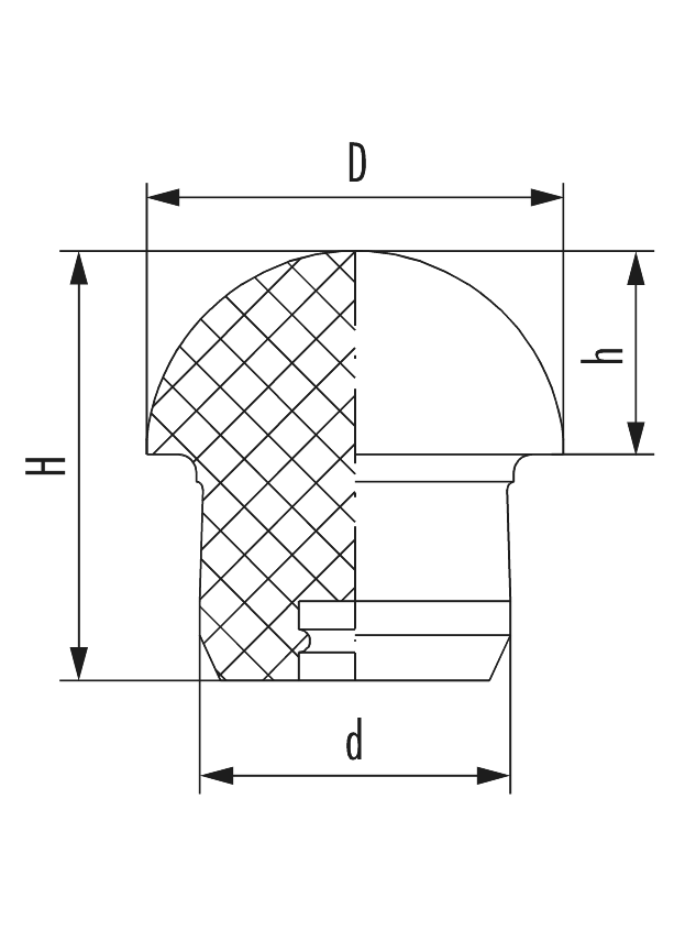 Verschluss HSK-V-Ex, Kabelverschraubung