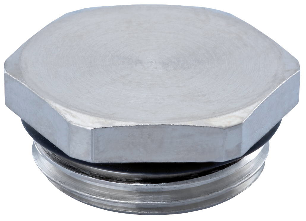 Verschluss V-INOX-NBR mit O-Ring, Kabelverschraubung