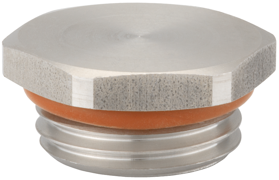 Verschluss V-INOX-VMQ mit O-Ring, Kabelverschraubung