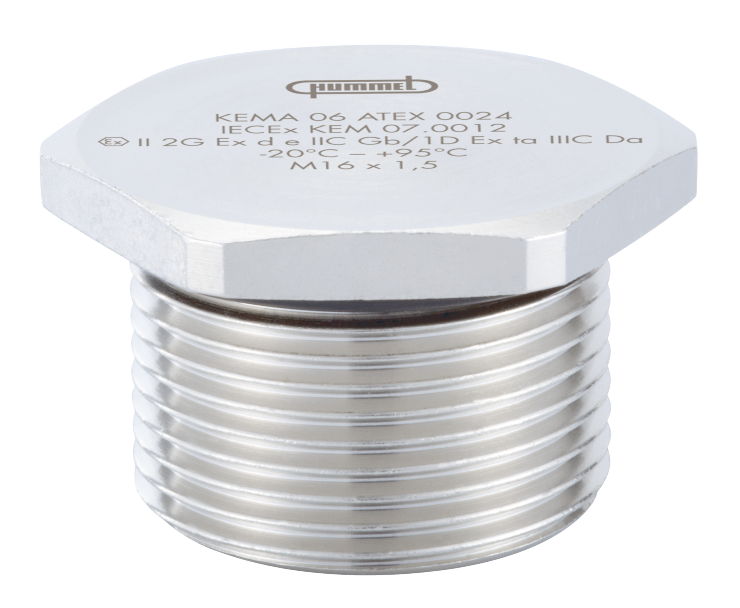 Verschluss V-Ms-Ex d, Kabelverschraubung