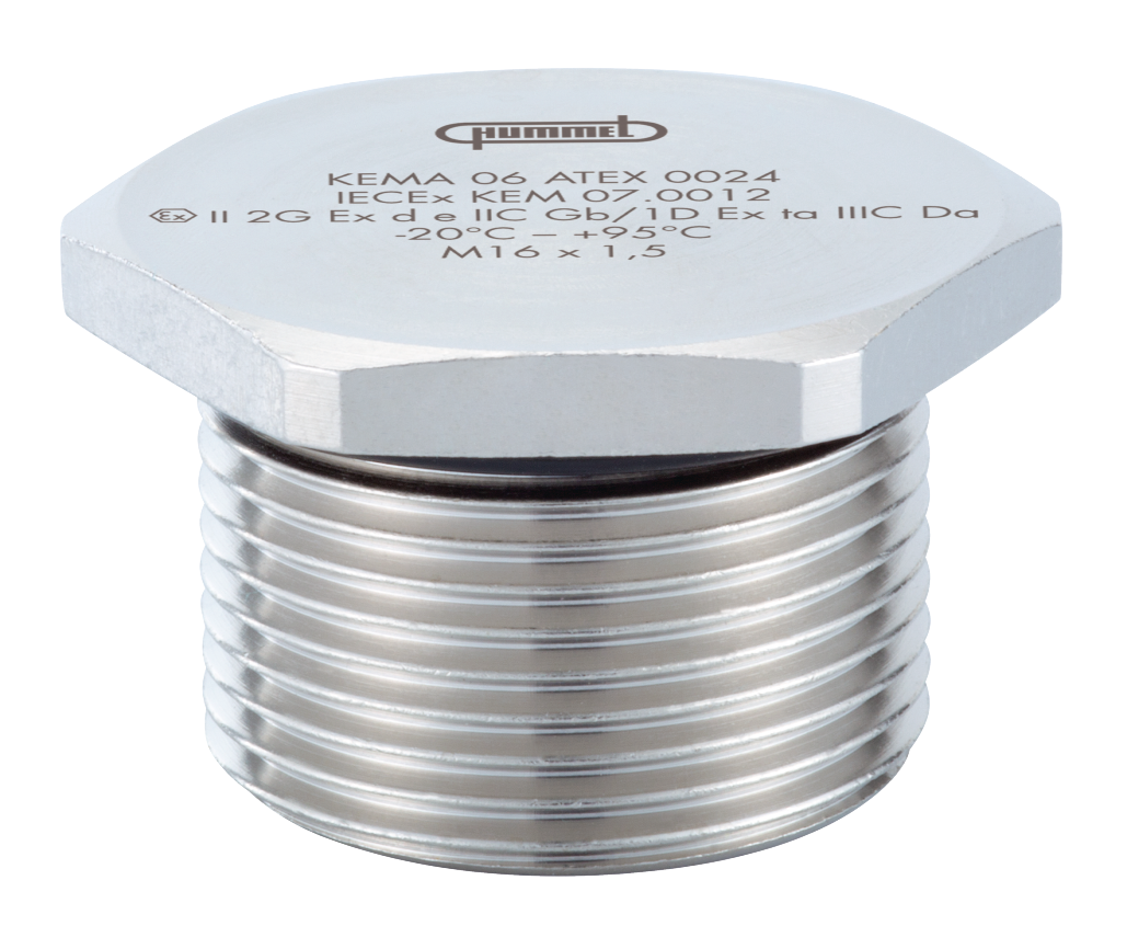 Verschluss V-Ms-Ex d, Kabelverschraubung