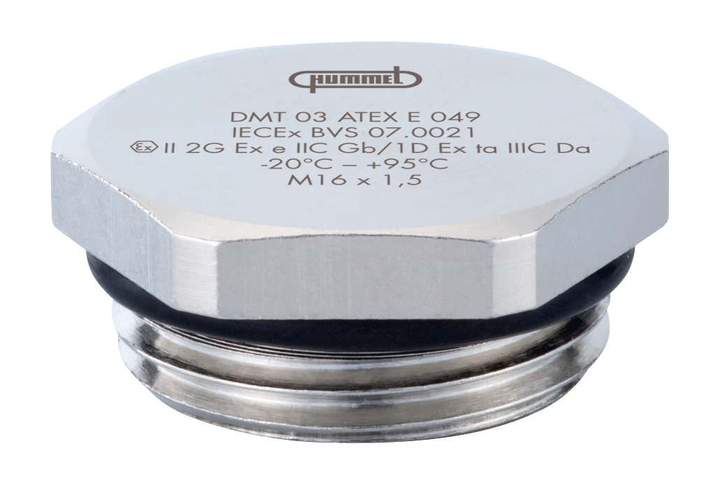 Verschluss V-Ms-Ex mit O-Ring, Kabelverschraubung