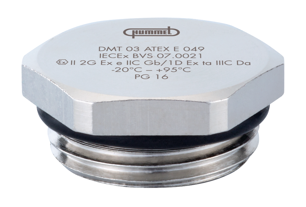 Verschluss V-Ms-Ex mit O-Ring, Kabelverschraubung