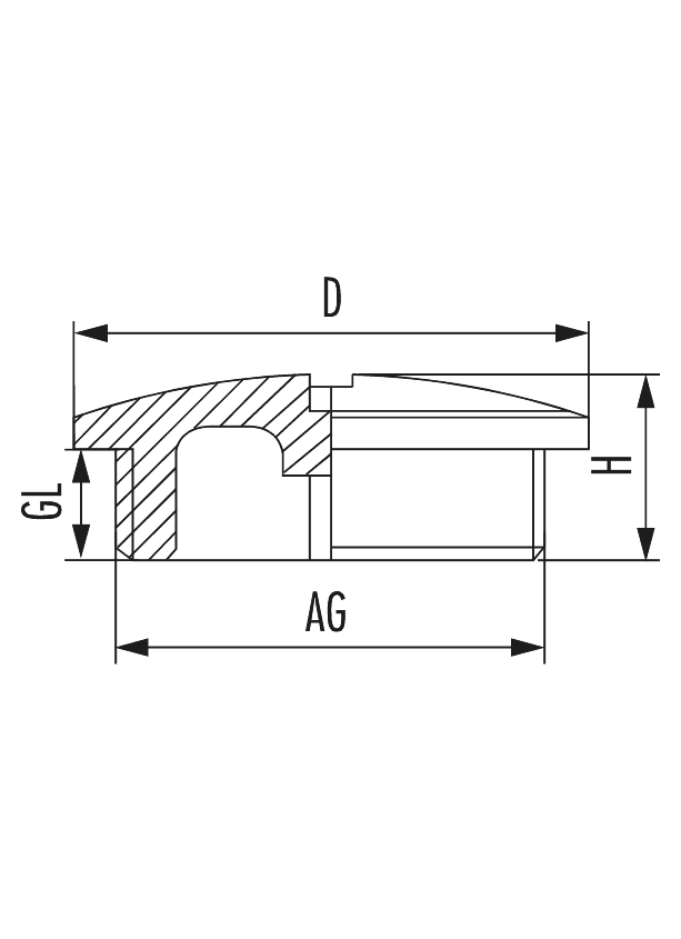 Verschluss V-N-FS, Kabelverschraubung