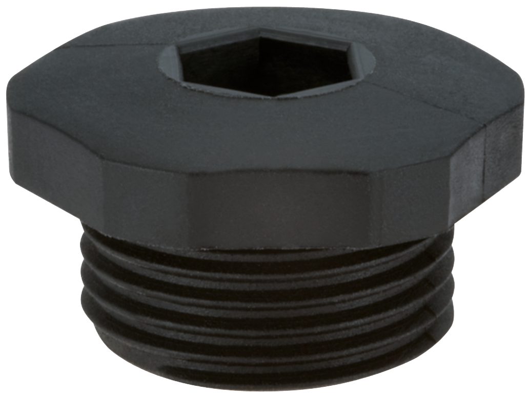 Verschluss V-NE-SD mit O-Ring, Kabelverschraubung