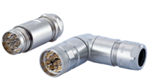 Accessoires M23 Profinet, Circular Connector, Connector, Stainless steel, M23