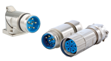 Accessoires M23 Puissance, Circular Connector, Connector, Stainless steel, M23, Power