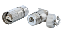 Accessoires M23 RJ45, Circular Connector, Connector, Stainless steel, M23