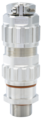 EXIOS +MZ nickel-plated brass, Cable Gland, EXIOS