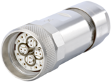 M23 Fast Ethernet PoE cable connector, M23, Circular Connector, Connector