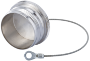 Protection cap with rope