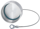 Protection cap with rope